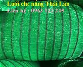 Lưới che nắng Thái Lan màu xanh