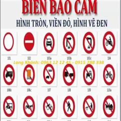 Biển báo cấm