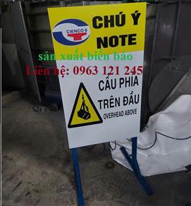 Biển cảnh báo cẩu trục