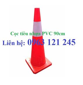 Cọc tiêu nhựa PVC 90cm