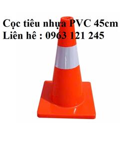 Cọc tiêu nhựa PVC 45cm