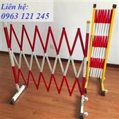 Rào chắn di động màu trắng đỏ