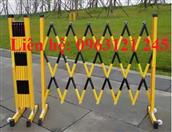 Hàng rào xếp di động vàng đen