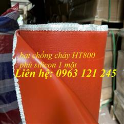 BẠT CHỐNG CHÁY TRÁNG SILICON 1 MẶT