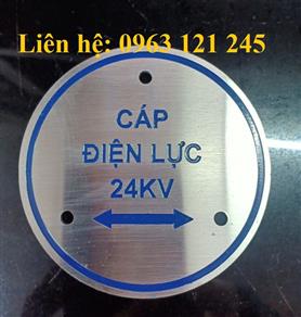 Mốc báo cáp ngầm điện lực 24kv