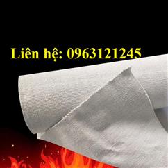 Vải gốm ceramic chống cháy chịu nhiệt 1260 độ