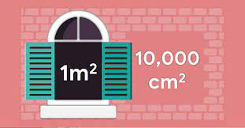 1m2 bằng bao nhiêu cm2​