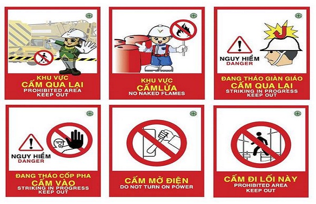 Biển báo an toàn xây dựng